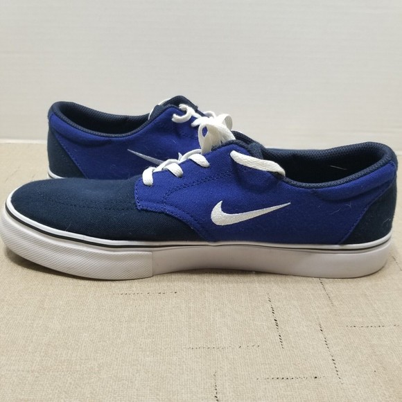 Nike SB Charge Skate Shoes Blue Size 7 Youth Canvas Sneaker Unisex Boys Girls - Picture 4 of 12